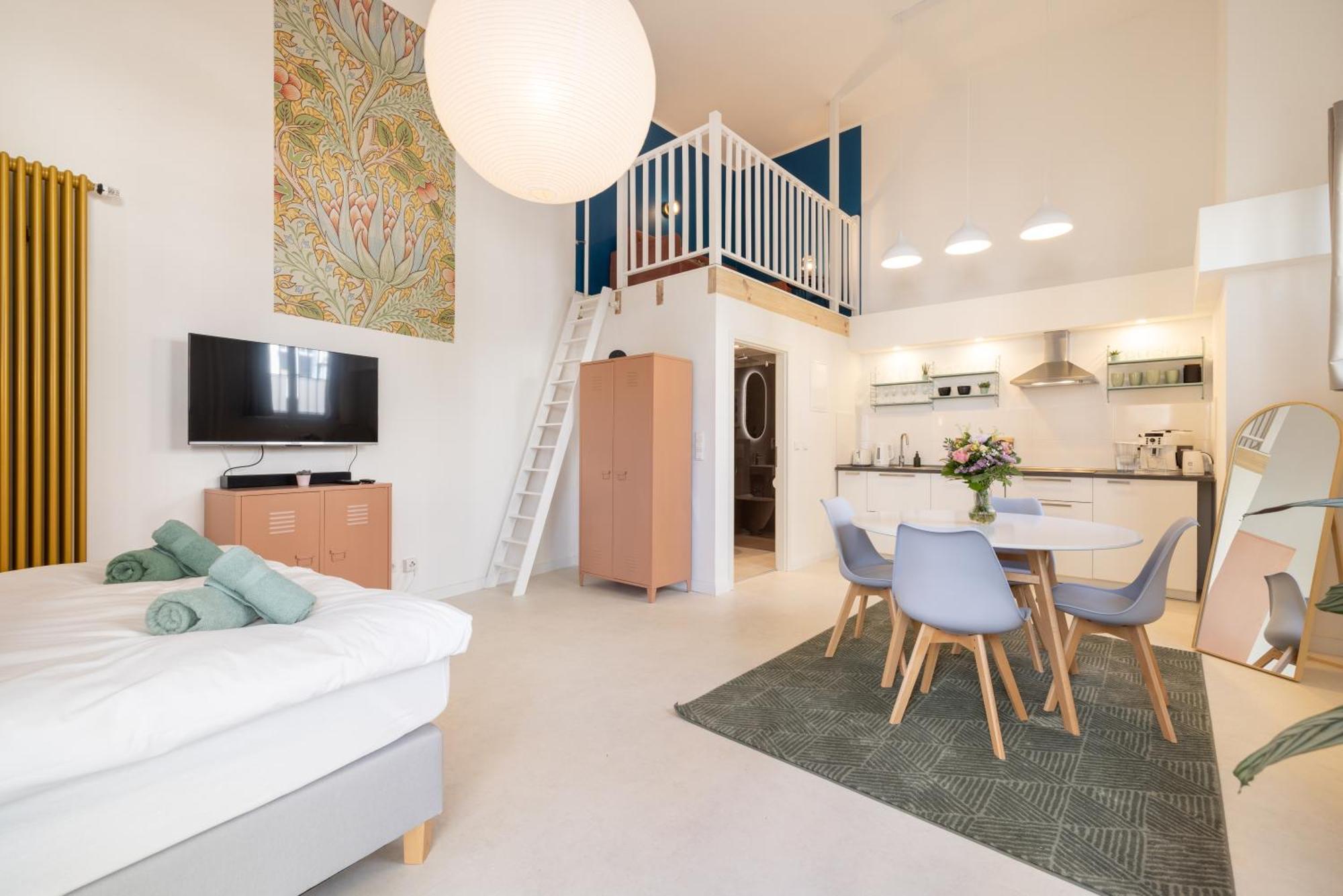 Great 1-Room Loft Berlin Exteriör bild